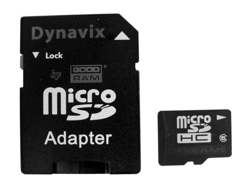 MicroSD karta Dynavix, 8GB